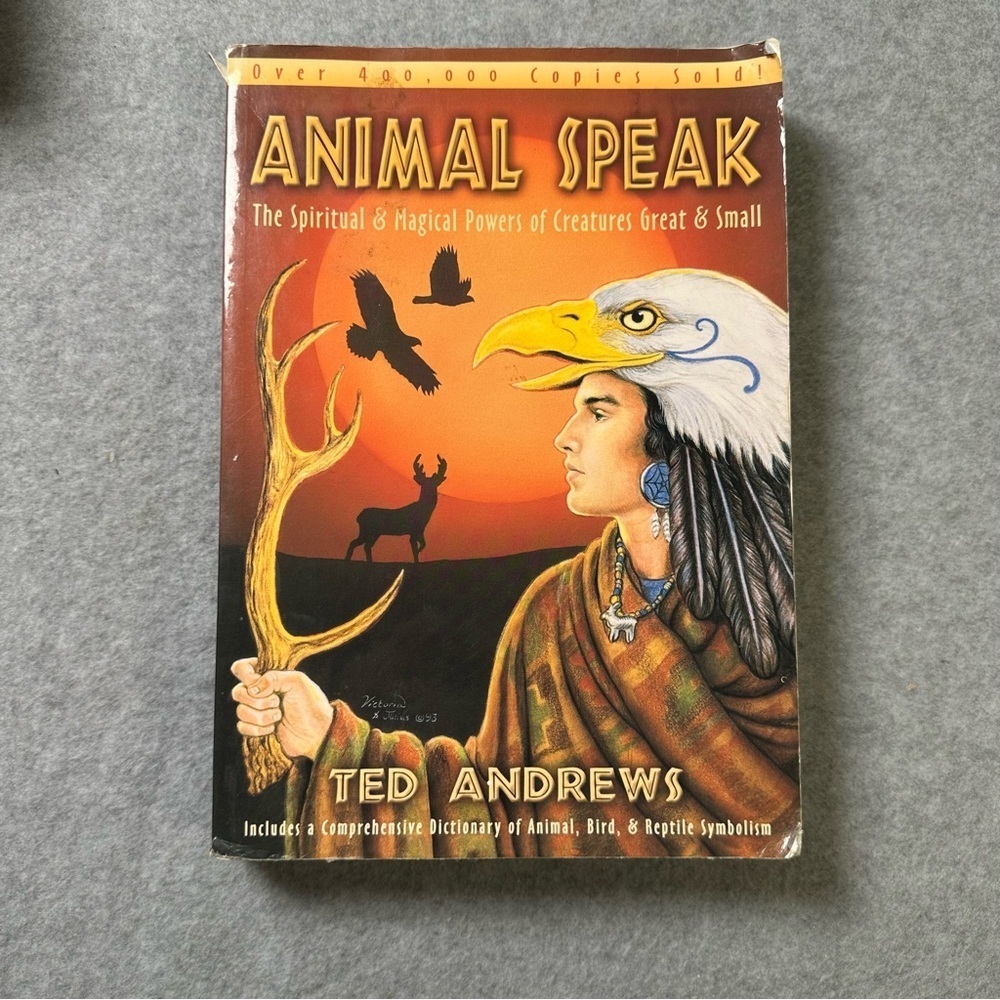 Animal Speak Book by Ted Andrews